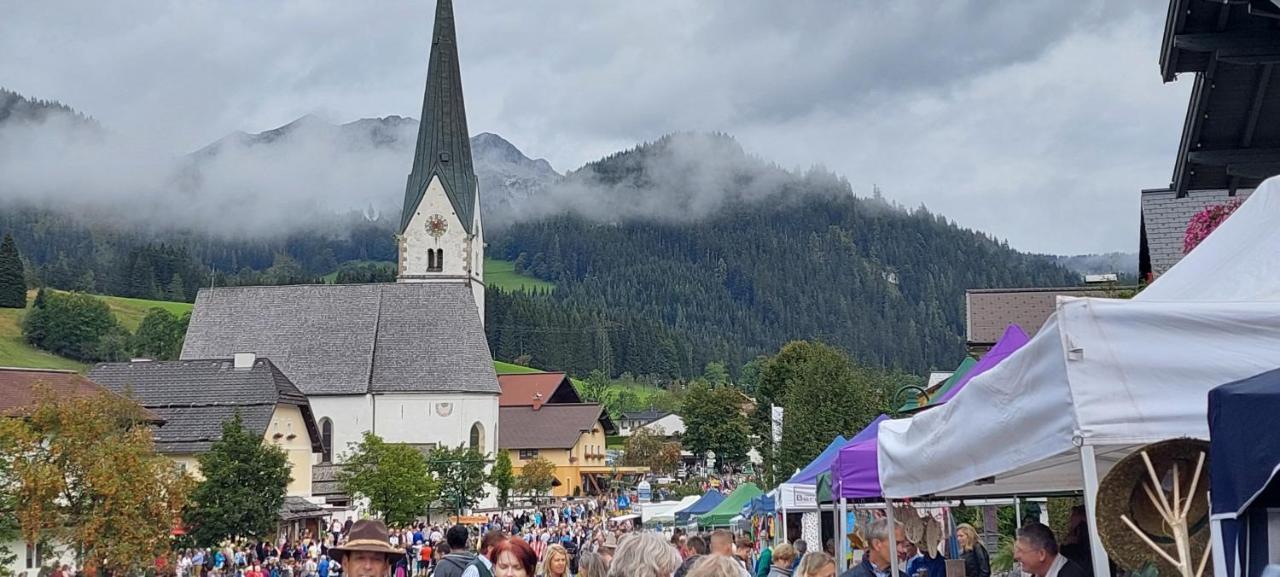 Appartements Haus Bergland Sankt Martin am Tennengebirge Kültér fotó
